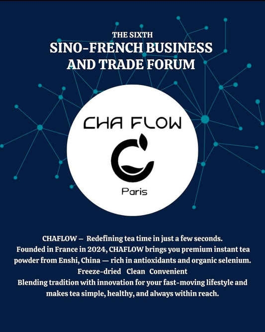 Chaflow présente son thé au 6e Forum économique franco-chinois de l’ESSEC