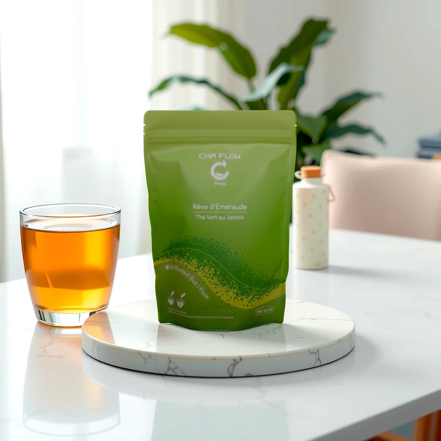 翡翠梦境:茉莉绿茶